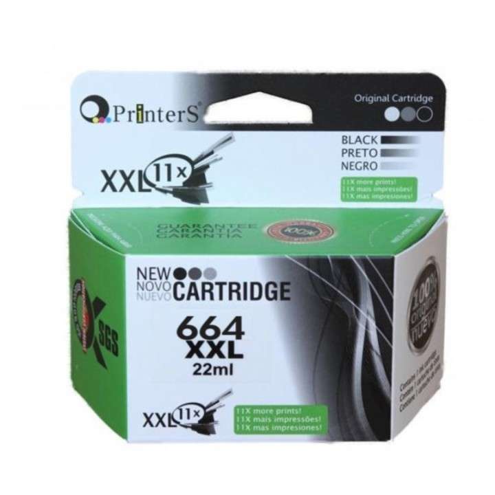 Cartucho de tinta xxl printers 664 negro para hp. Pagá seguro con Pagopar -  Pagopar.com