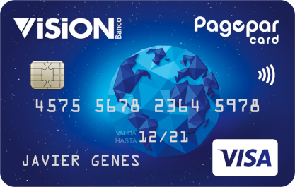 Tarjeta Pagopar Card Visa Internacional